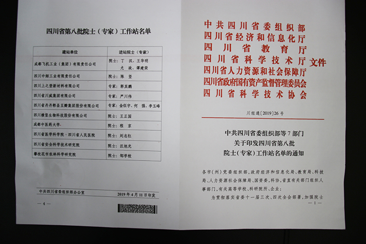 厲兵秣馬  筑“巢”引鳳——川威集團(tuán)榮獲“省級院士（專家）工作站”背后的(圖2)