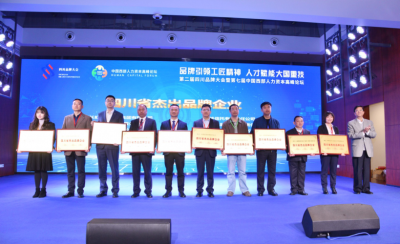 集團(tuán)公司、川威大學(xué)分別榮獲“四川杰出品牌企業(yè)”、“最具成長性企業(yè)大學(xué)”