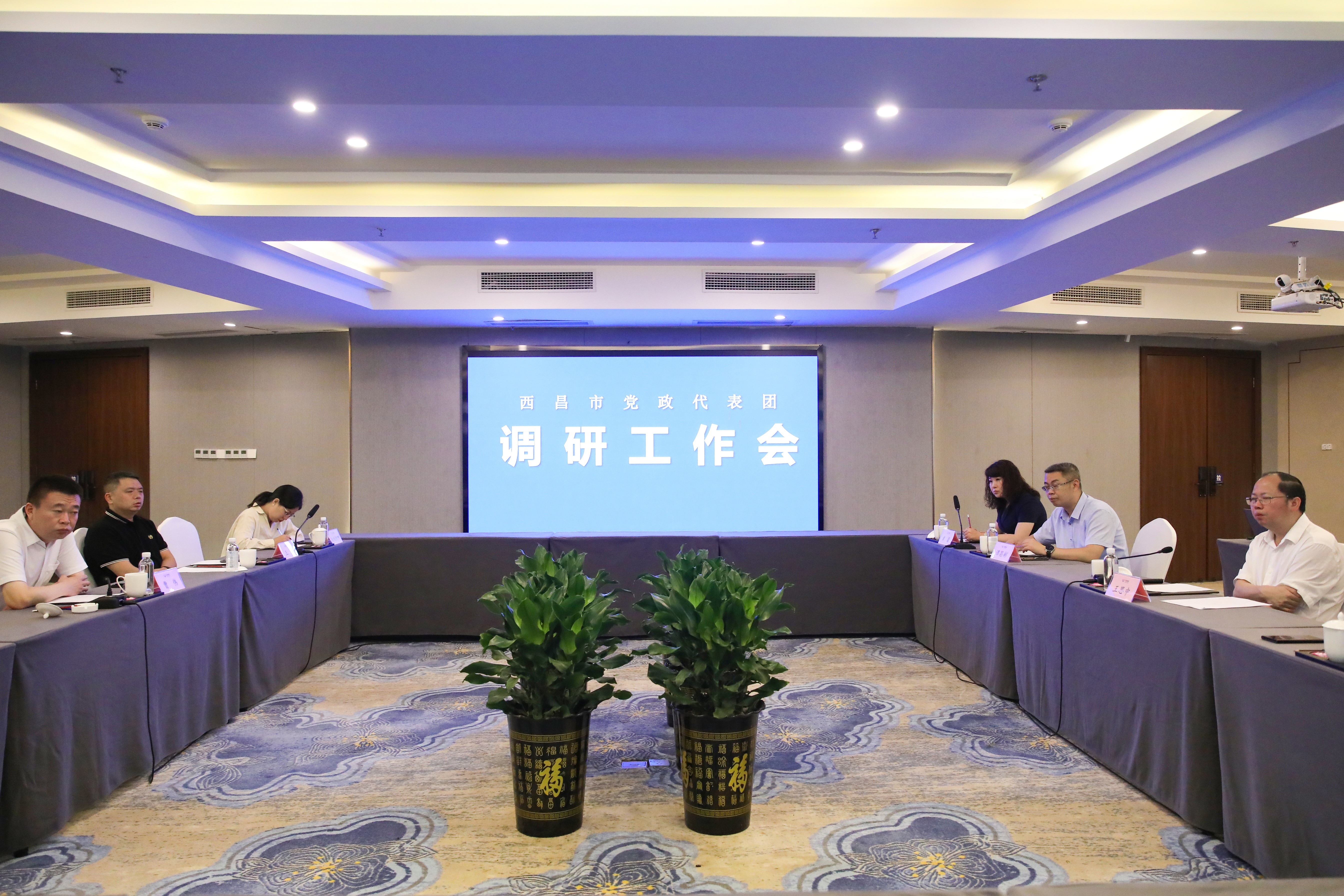 西昌市黨政代表團(tuán)一行來(lái)訪川威連界基地考察調(diào)研(圖5) 西昌市黨政代表團(tuán)一行來(lái)訪川威連界基地考察調(diào)研(圖5)