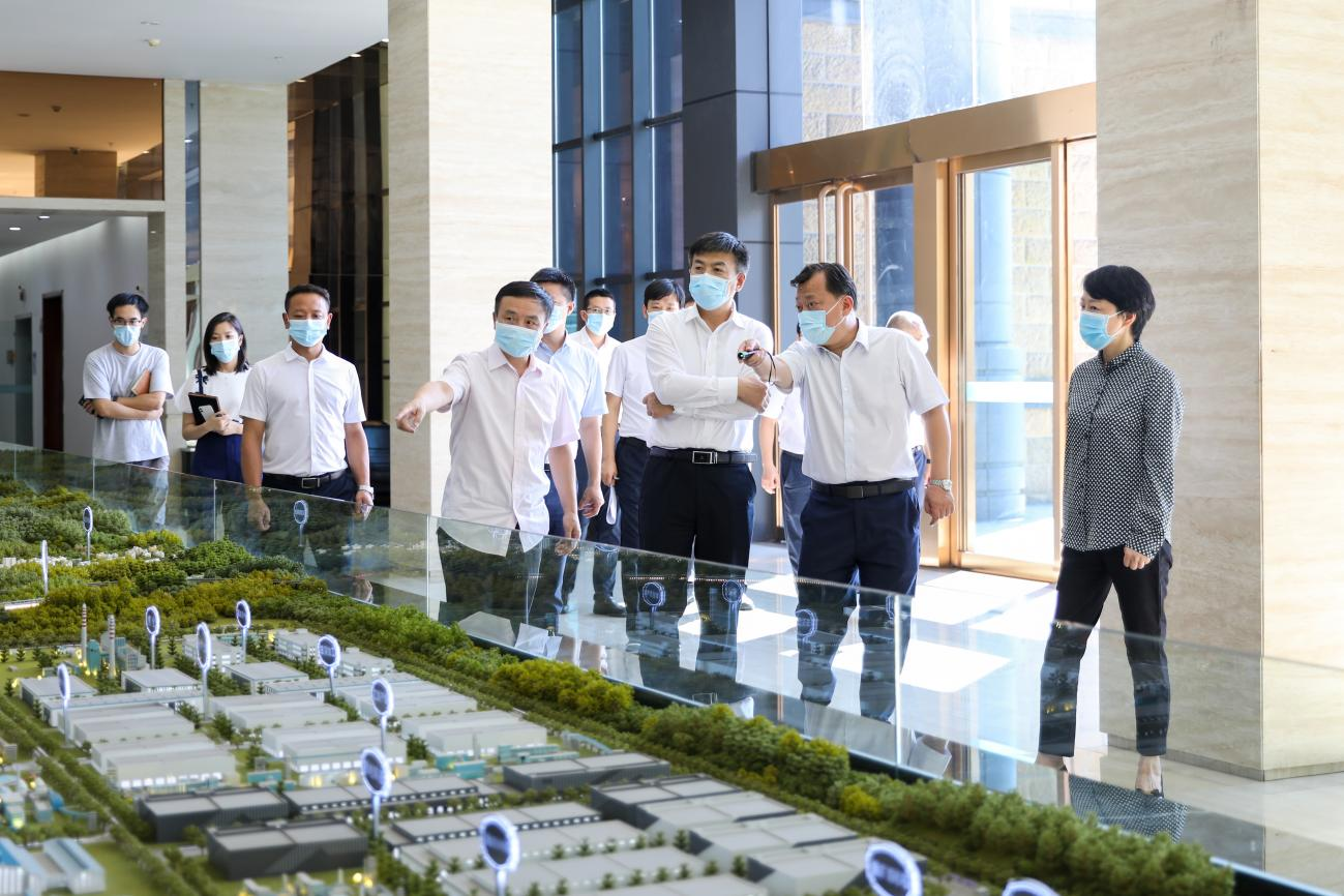 省委常委、組織部部長于立軍一行到川威連界基地調(diào)研