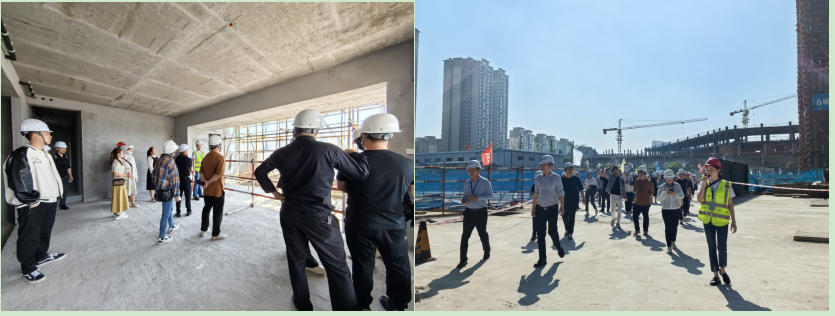 業(yè)主說好才是真的好！——眾欣森林開展工地開放日活動(圖2)