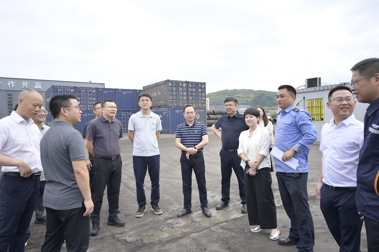 搶抓新機(jī)遇，謀求新合作，匯聚新動(dòng)能——內(nèi)江考察團(tuán)蒞臨通宇物流參觀交流(圖2)