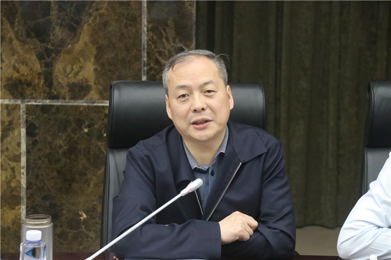 中鐵物資集團(tuán)總經(jīng)理、黨委副書記唐建勇一行到川威座談交流(圖3)